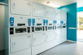 Spacious laundry room